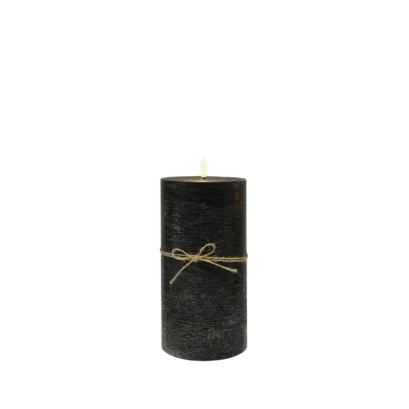 LED Flameless Candle: Black - 10x20