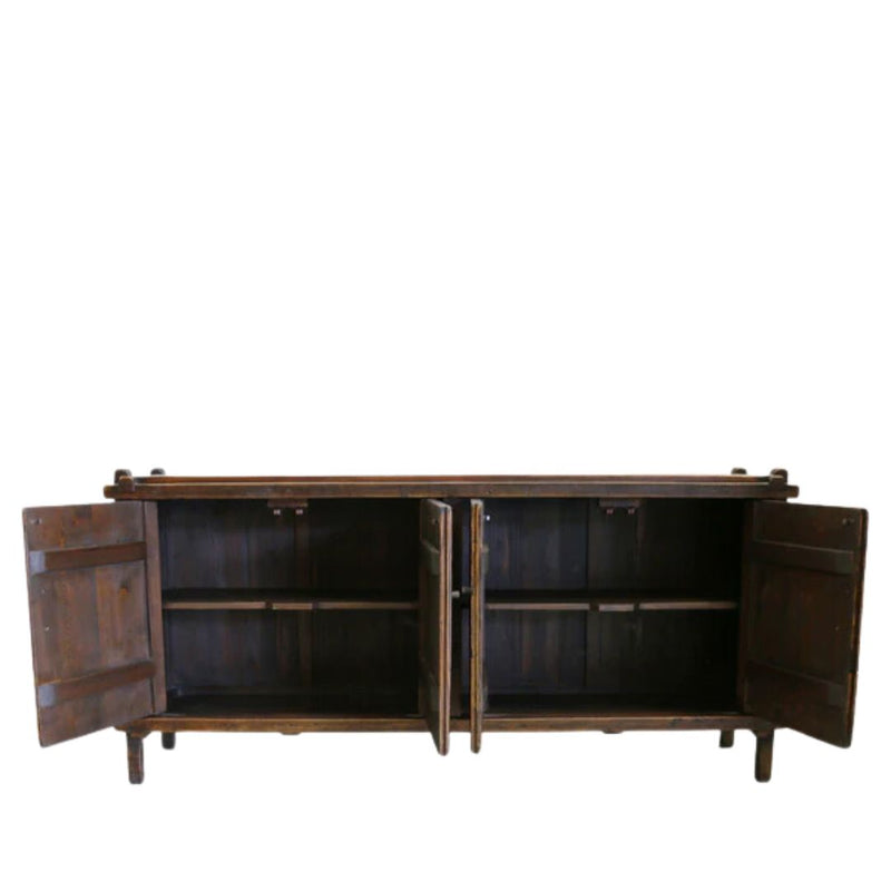 Litchfield Oak 4 Door Sideboard