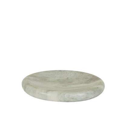 Rufus Indra Large Shallow Bowl - Green Onyx Marble