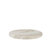 Rufus Indra Large Shallow Bowl - Oat Marble