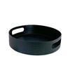 Asina Round Tray - Black