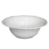 Dragonfly Stoneware White Salad Bowl - Large