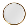 Round Beveled Gold Wall Mirror - 95dia.