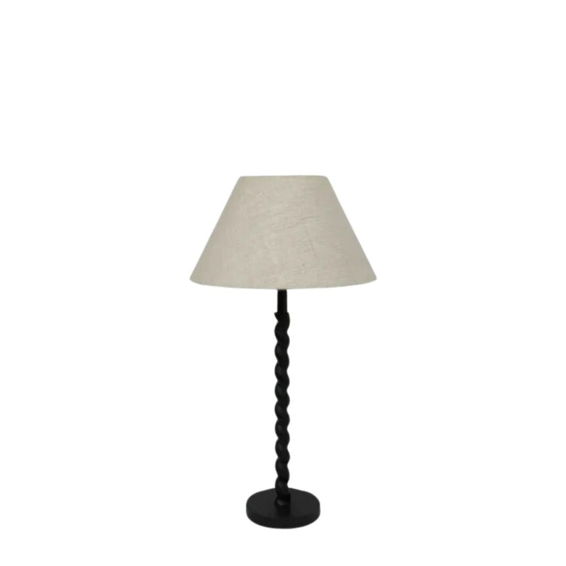 Twist Table Lamp Base - Short