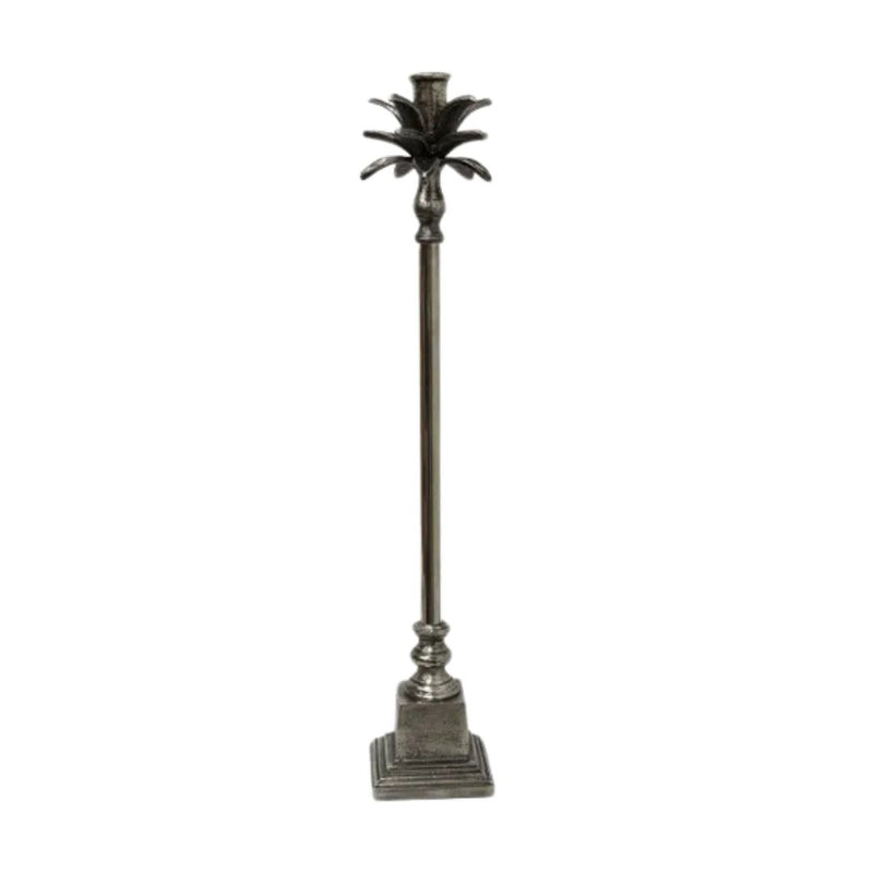 Palm Leaf Candle Holder - Tall