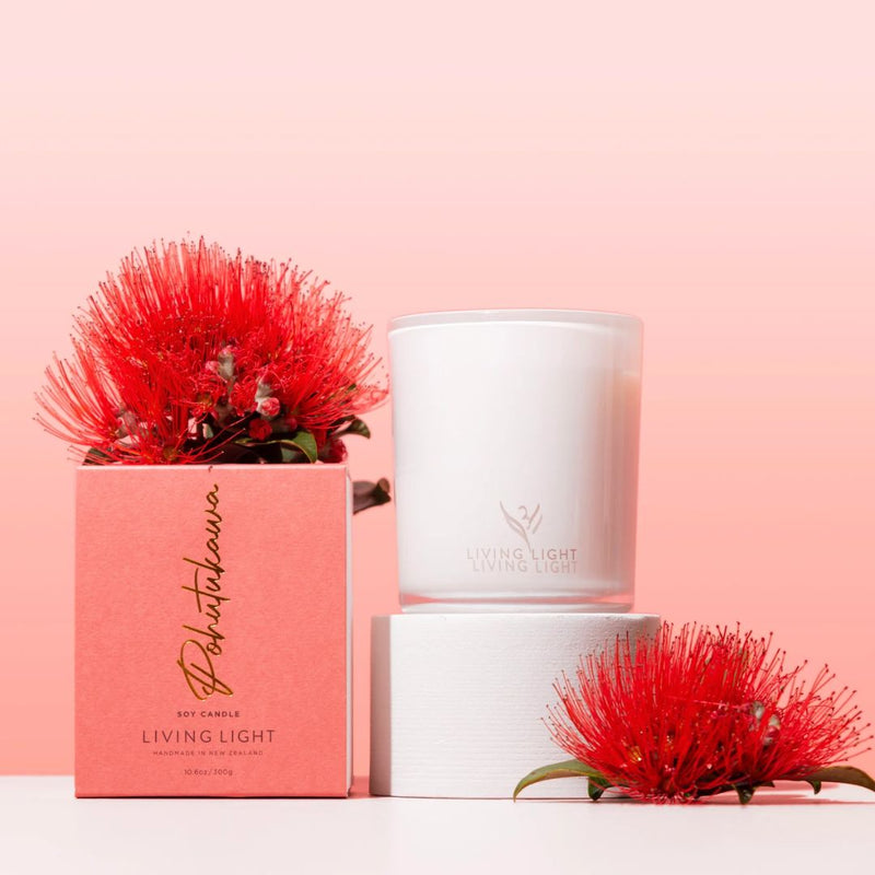 Soy Large Candle: Pohutukawa