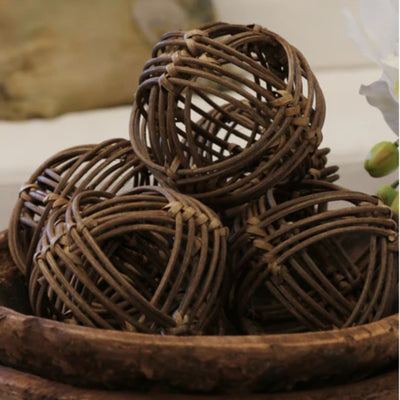 Rattan Ball Ornament