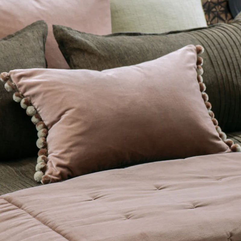 Cerchio Pink Clay Cushion - 60x40