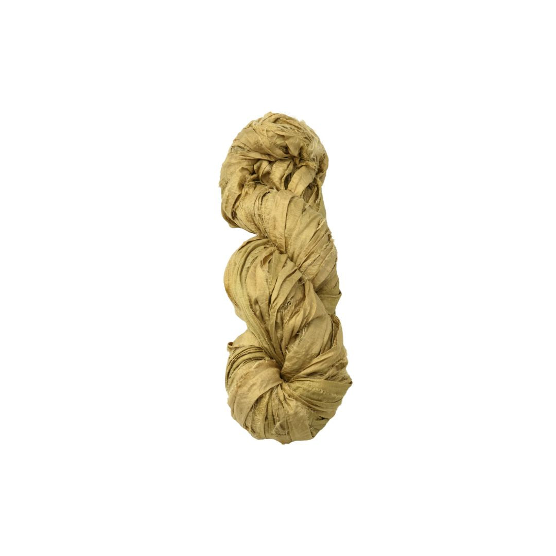 Silk Ribbon: Ochre