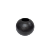 Small Aluminium Linear Ball Vase - Graphite