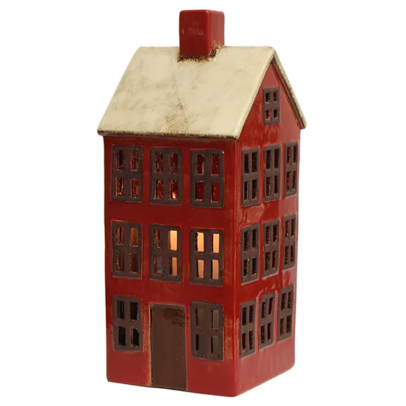 Alsace Tea Light House: Grande Chalet - Red White