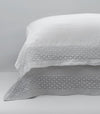 Vintage Linen Eurosham - Grey