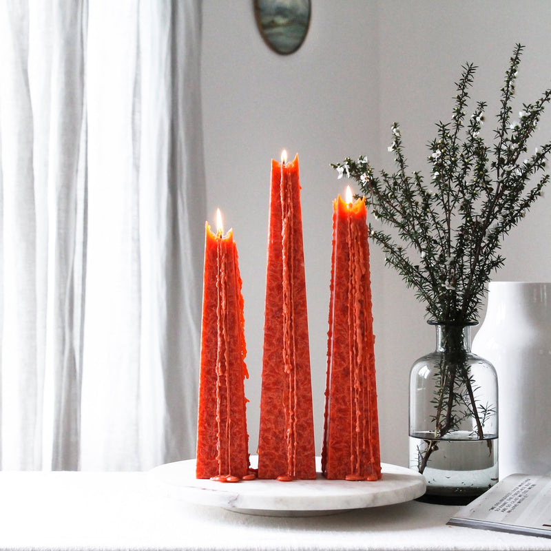 Icicle Candle: Pohutukawa - Medium