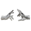 Marble Hand Bookends