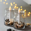 Sirius Sara Midi Candle: White 20x200 - Set of 2