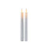 Sirius Sara Midi Candle: White 20x200 - Set of 2