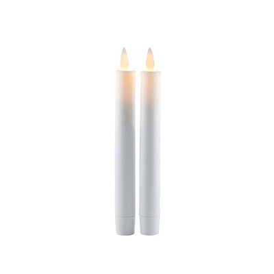 Sirius Sara Midi Candle: White 20x200 - Set of 2